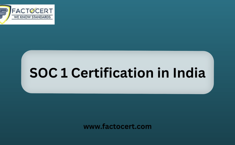 SOC 1 Certification